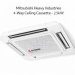 Mitsubishi Heavy Industries 4-Way Ceiling Cassette - 2.5kW