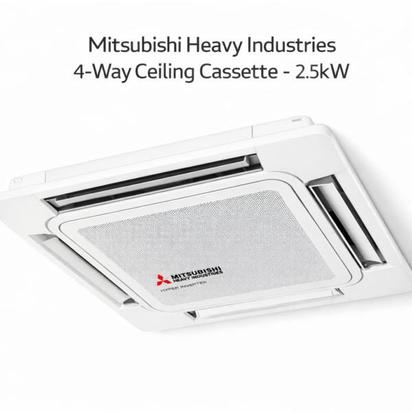 Mitsubishi Heavy Industries 4-Way Ceiling Cassette - 2.5kW