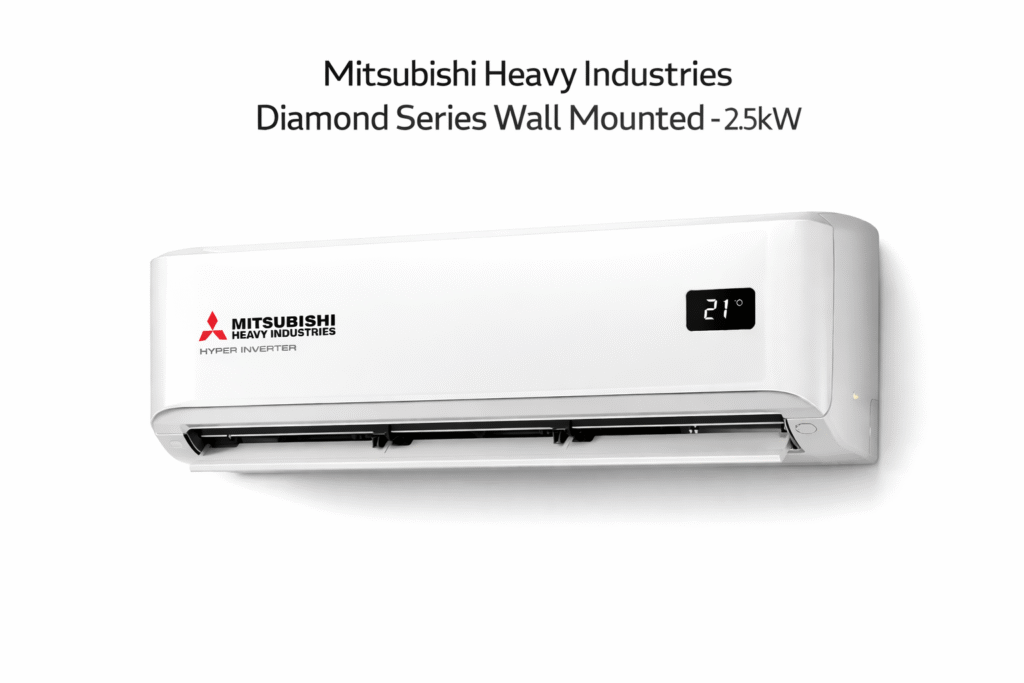 Mitsubishi Heavy Industries Diamond Series Wall Mounted - 2.5kW