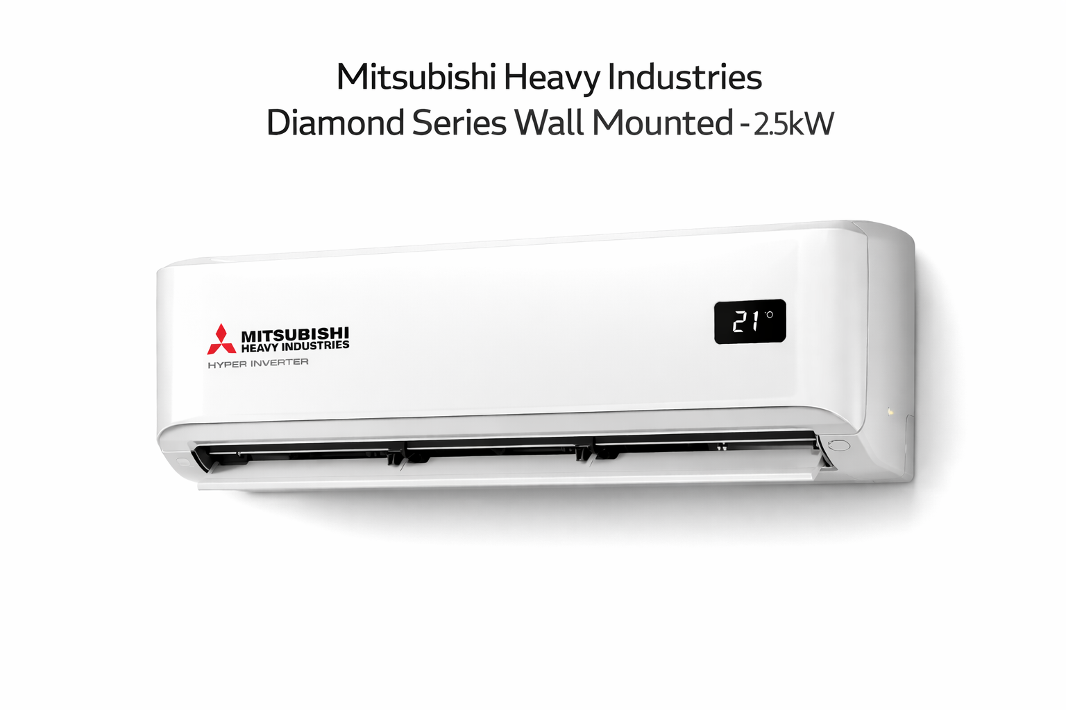 Mitsubishi Heavy Industries Diamond Series Wall Mounted - 2.5kW Mitsubishi Heavy Industries Diamond Series Wall Mounted - 2.5kW