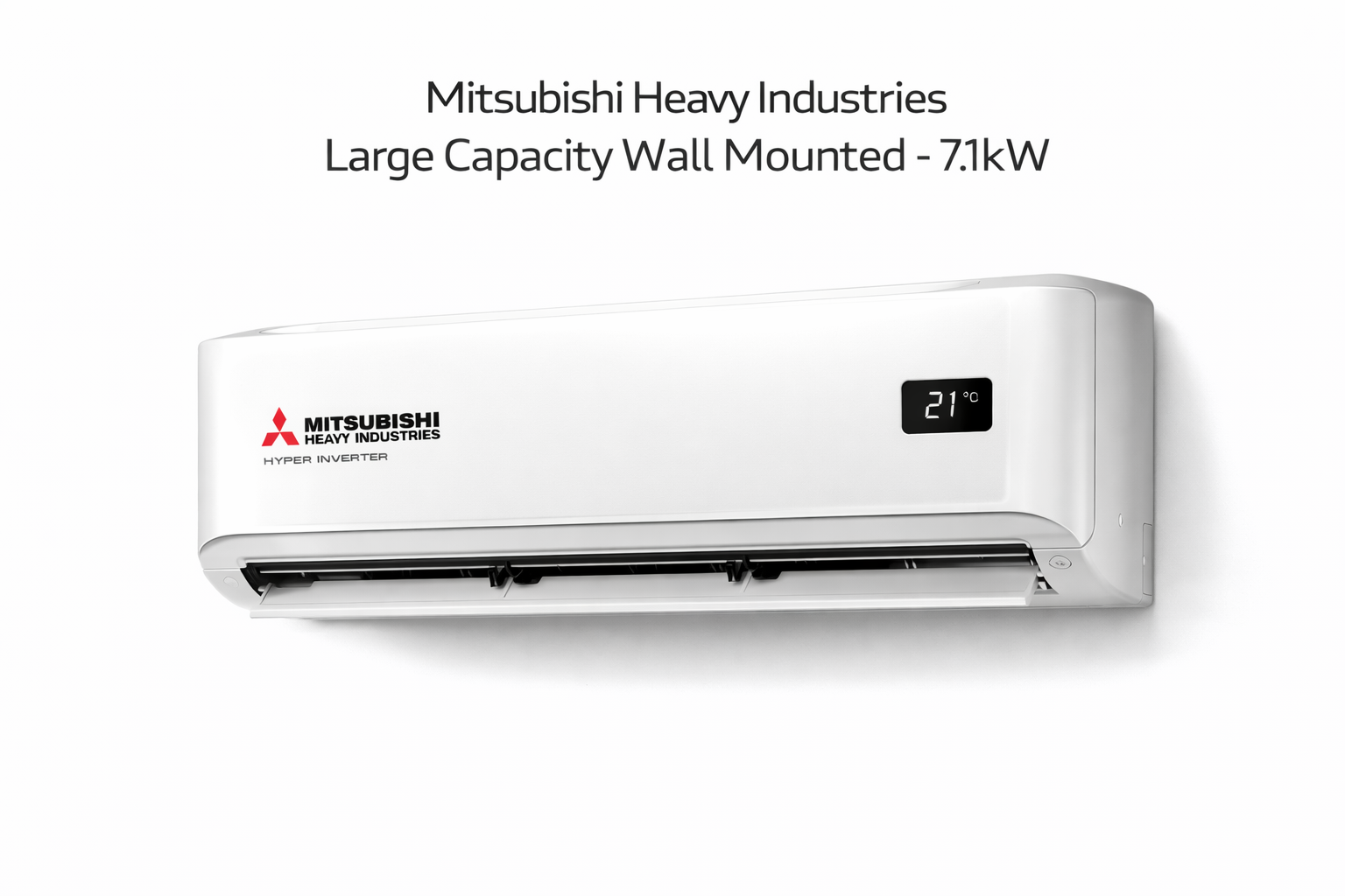 Mitsubishi Heavy Industries Large Capacity Wall Mounted - 7.1kW Mitsubishi Heavy Industries Large Capacity Wall Mounted - 7.1kW