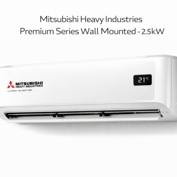 Mitsubishi Heavy Industries Premium Series Wall Mounted - 2.5kW