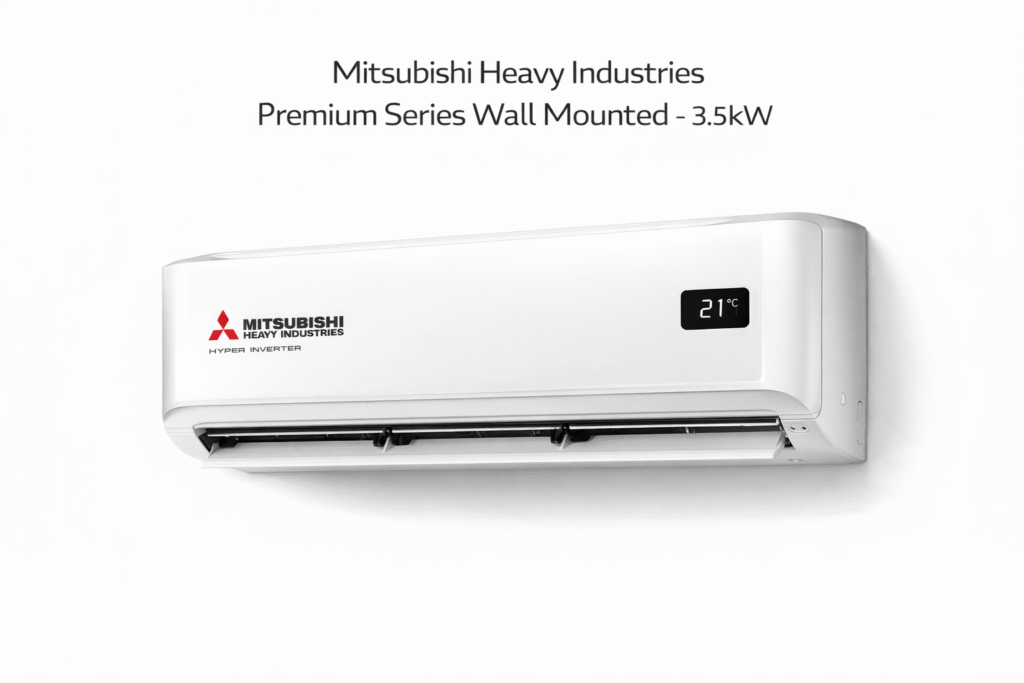 Mitsubishi Heavy Industries Premium Series Wall Mounted - 3.5kW